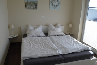 Großes Schlafzimmer Ferienhaus am Fehmarnsund